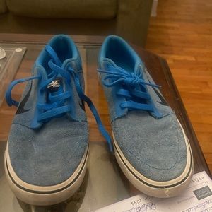 Blue Nike SB Shoe